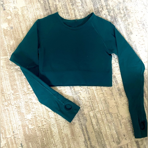 BALANCE Athletic Long Sleeve Crop Top - Picture 1 of 3